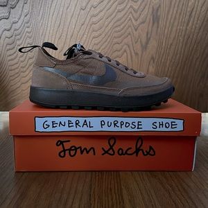 Nike x Tom Sachs General Purpose Shoe (DA6672 201) Pecan/DK Field Brown, W9/M7.5
